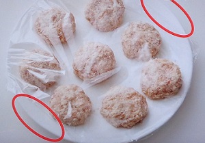 豆腐入り和風ハンバーグ