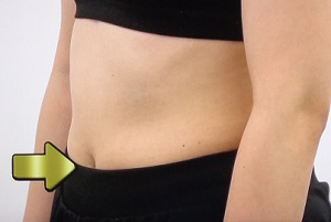 おへそ引っ込め体操