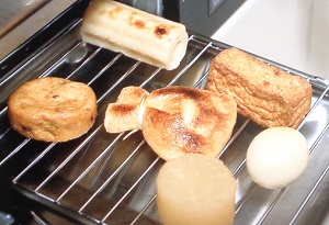 グリルで焼きおでん