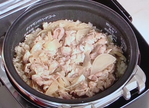 しょうが焼きの同時メシ