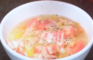 【ヒルナンデス】生米でトマトとベーコンリゾットのレシピ！若菜まりえの作り置き洋食レシピ