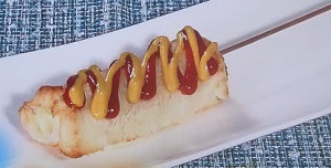 食パンチーズドッグ