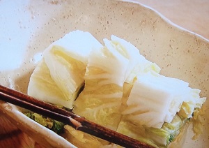 きょうの料理：横山タカ子さんの 白菜のぬか漬けのレシピ！