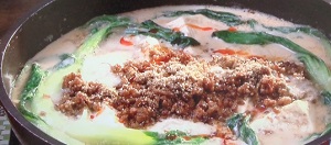 【あさイチ】濃厚ごま坦々スープのレシピ！5分でできる