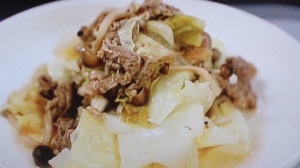 【ヒルナンデス】牛肉とキャベツのミルフィーユのレシピ！小林まさみ：ズボラ飯部門