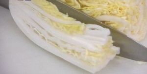 白菜くし切り