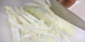 白菜横切り