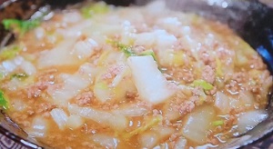 【めざましテレビ】麻婆豆腐の素で麻婆白菜のレシピ！クックパッドの白菜の大量消費レシピ