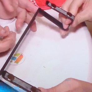 ドアにスリッパ収納