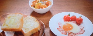 家事ヤロウ:和田明日香のベーコンエッグ＆野菜スープのレシピ！王道の洋食朝食