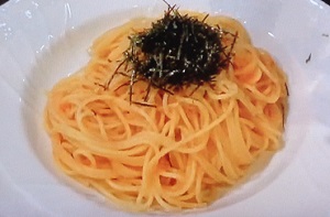 明太子パスタ