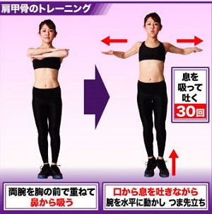 肩甲骨トレーニング