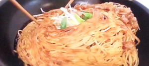パスタで焼きそば