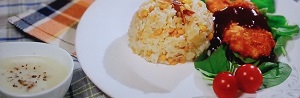 ヒルナンデス：加藤ナナのコーンガーリックライスのレシピ！スタミナ料理