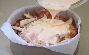 きのこのキッシュ