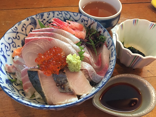 海鮮丼、