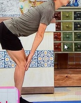 おじぎストレッチ