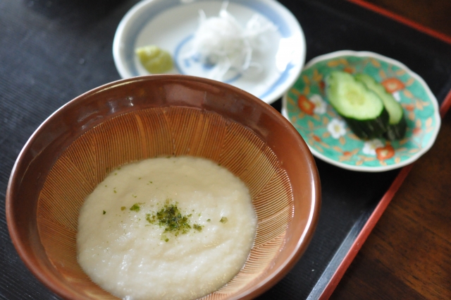 【せっかくグルメ】「ほたる」の和牛焼き麦とろろ御膳：長崎雲仙