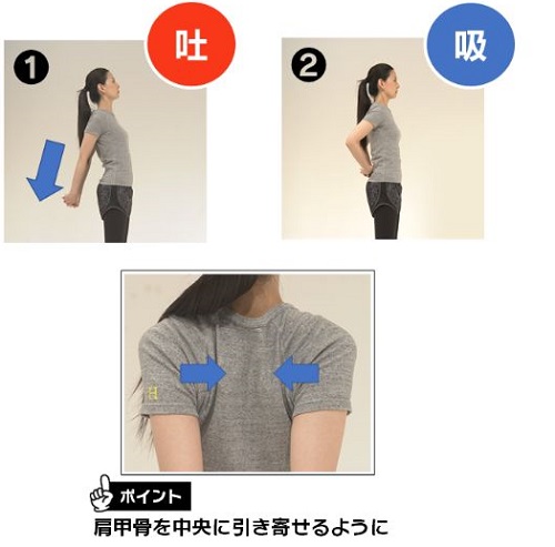 呼吸ストレッチ4