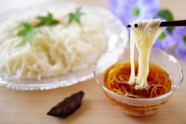 【早起きせっかくグルメ】「そうめんのおかず」のレシピ！ネギ油揚げ、ミョウガとキュウリの梅肉和えほか