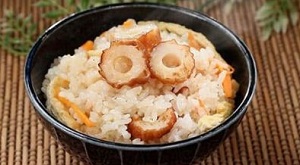 ちくわの炊き込みご飯、ごはん