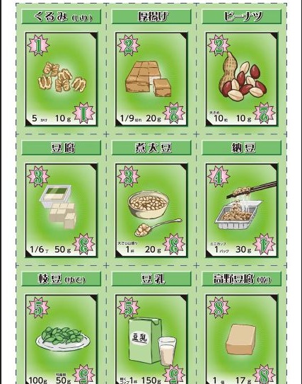 タンパク質かん・たんカード